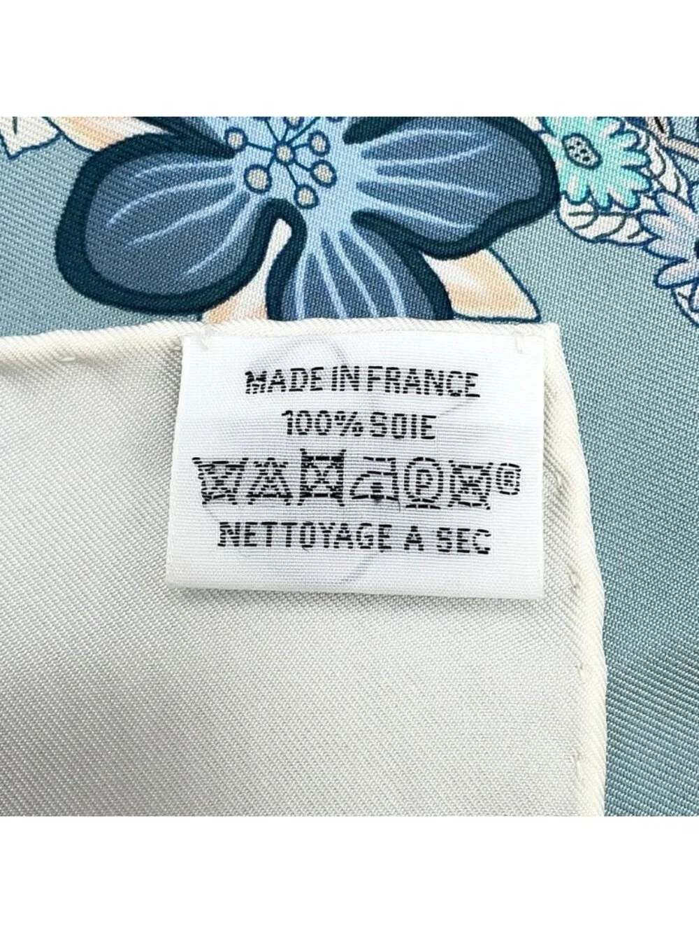 Hermes Scarf Carre 90 Brides de Gala en Fleurs White